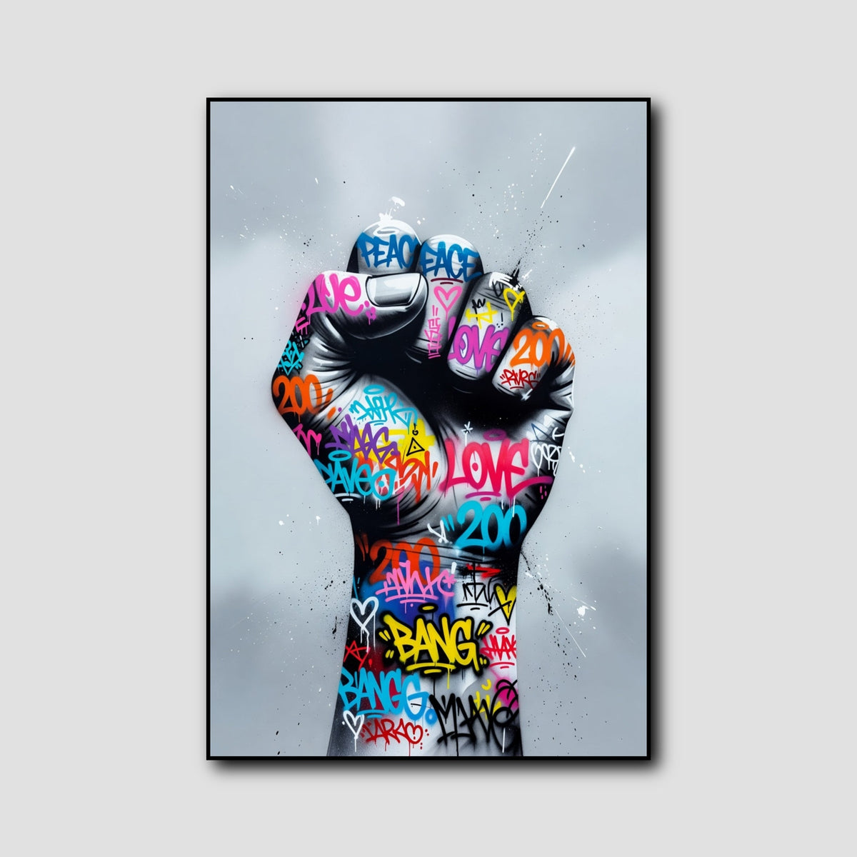 Tableau Street Art Revolution style 1