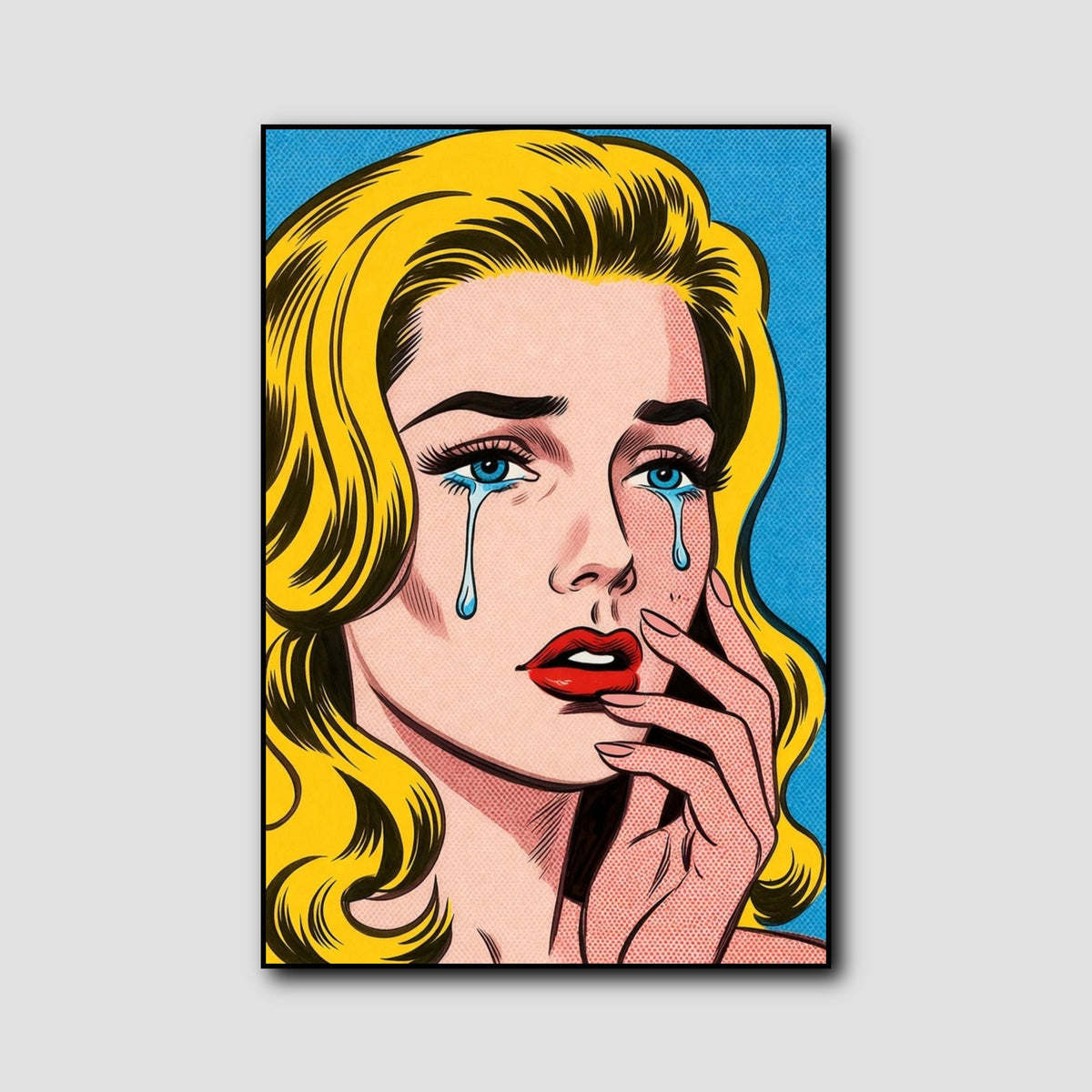 Tableau Style Roy Lichtenstein style 2