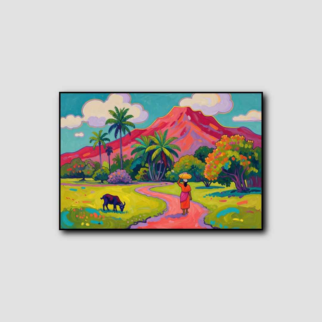 Tableau Tahitien style 1