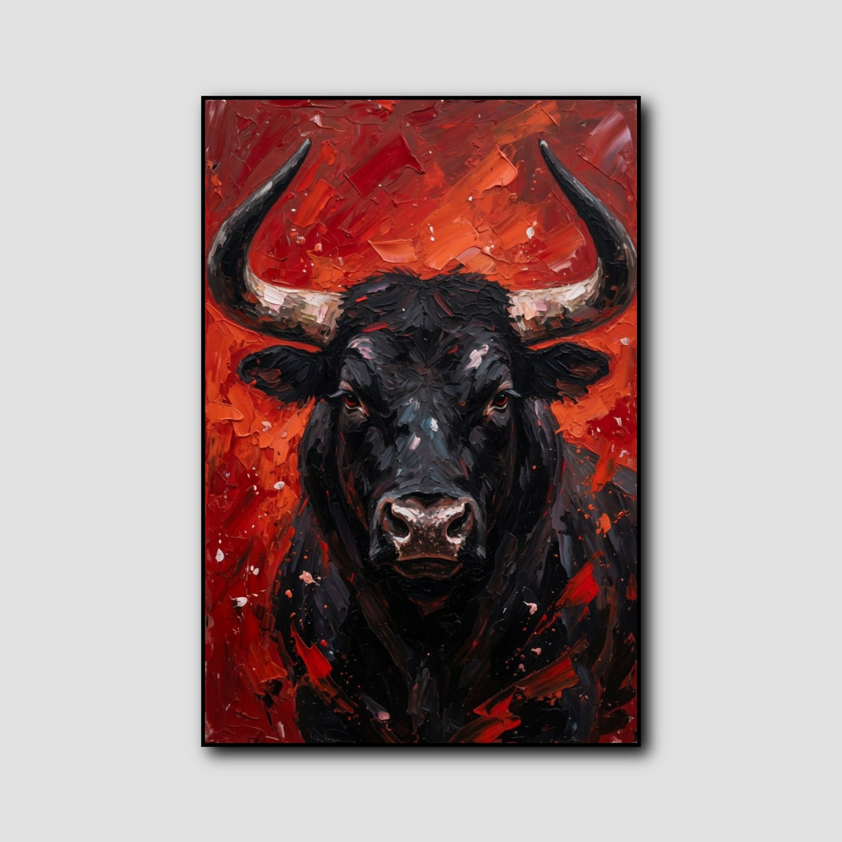 Tableau Taureau Moderne style 1