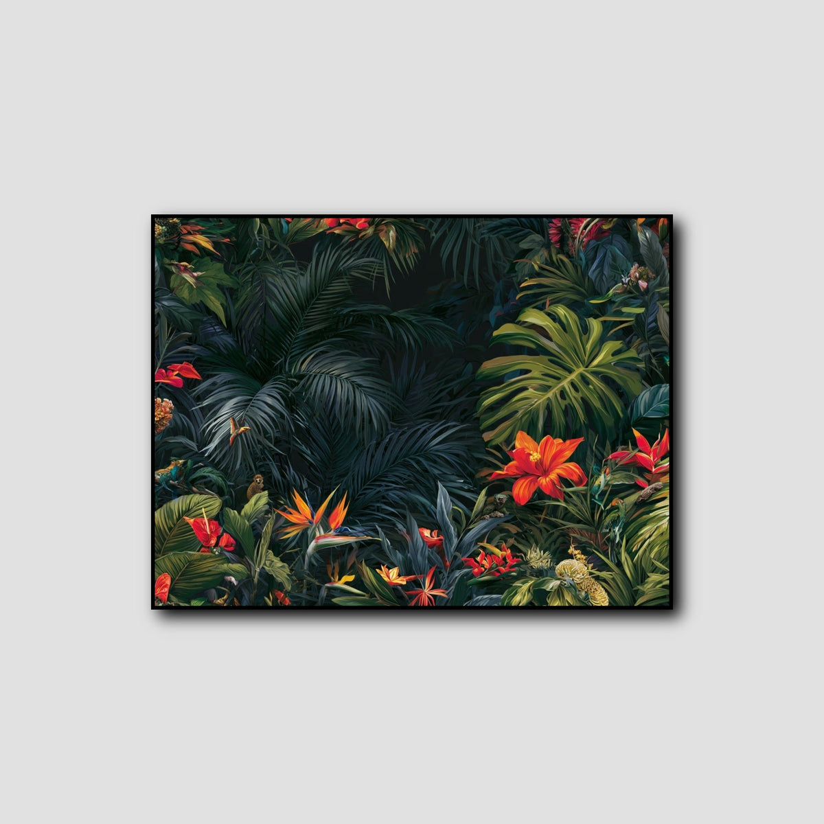 Tableau Toile Jungle style 1