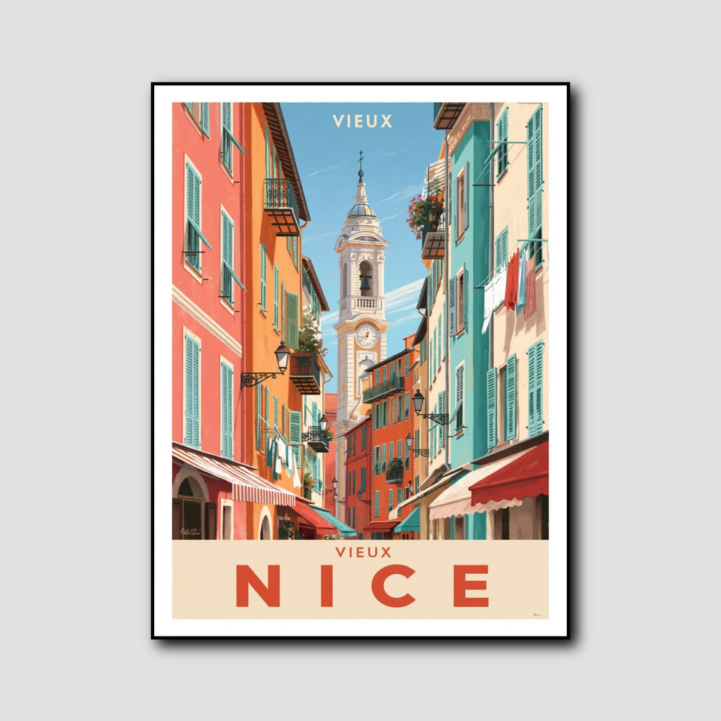 Tableau Vieux Nice style 1