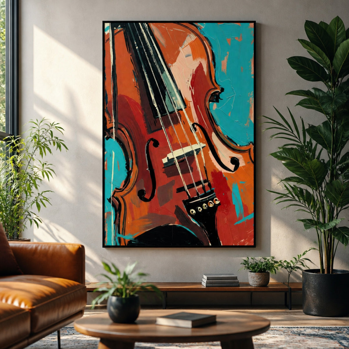 Tableau Violon pour salon