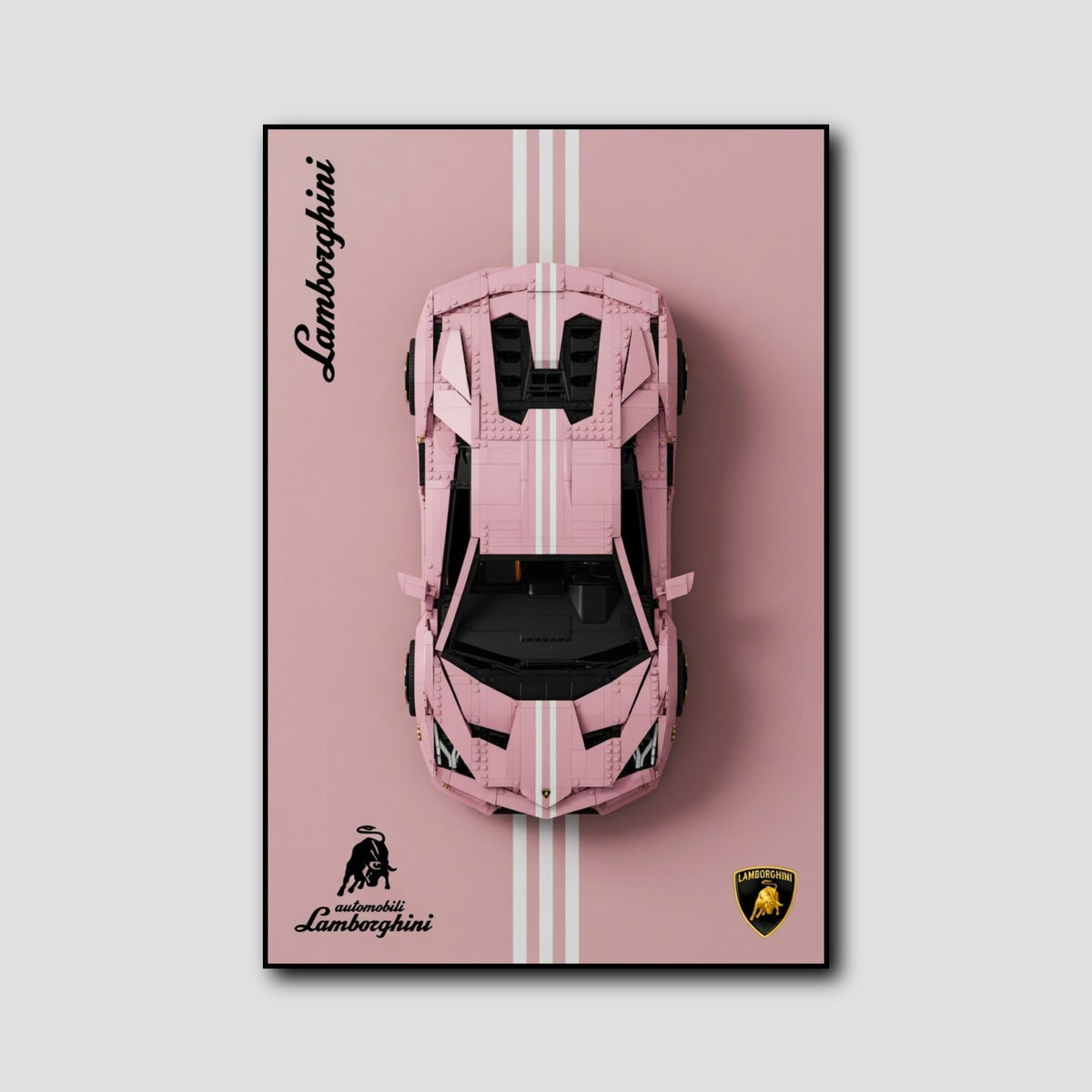 Tableau Voiture pour Chambre Ado style 1