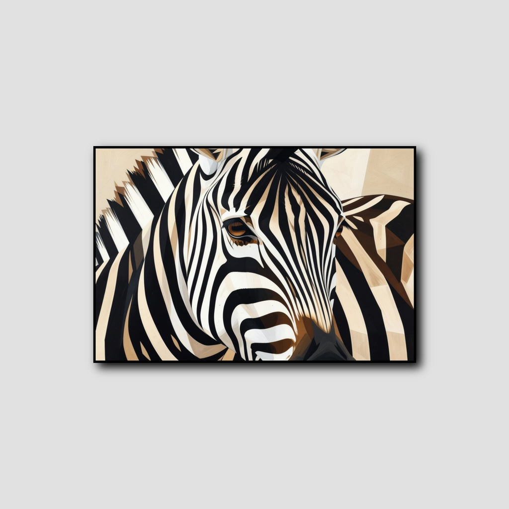 Tableau Zèbre style 1