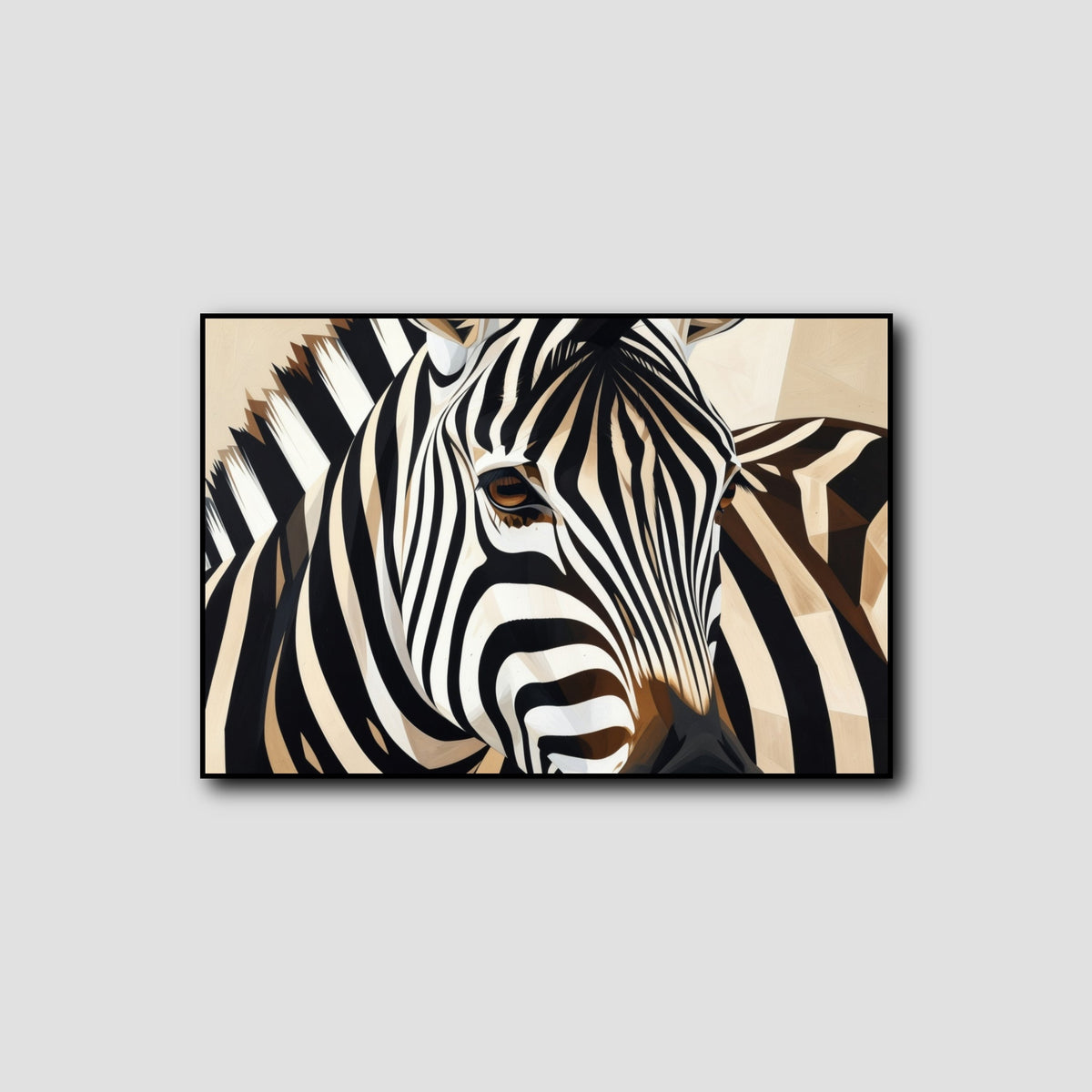 Tableau Zèbre style 1