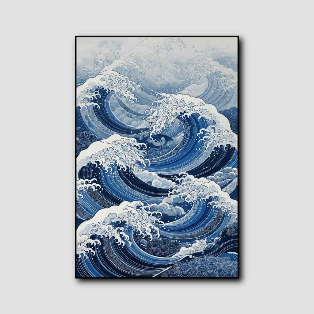Tableau de Vagues style 1