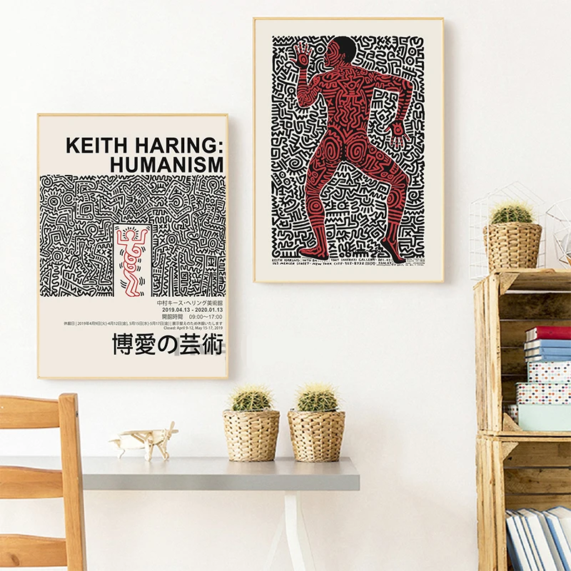 Tableau Keith Haring Humanism
