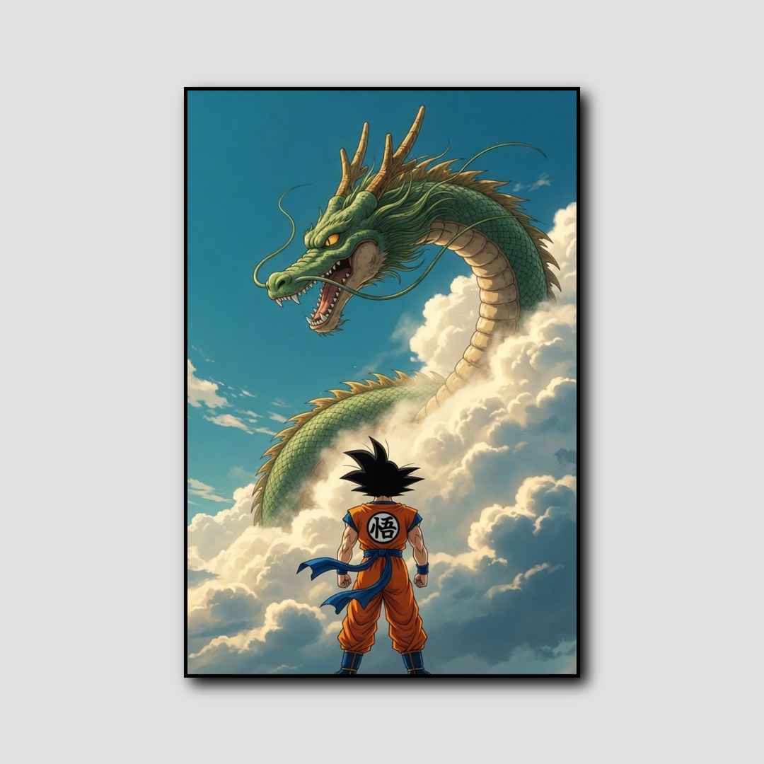 Toile Art Dragon Ball style 1