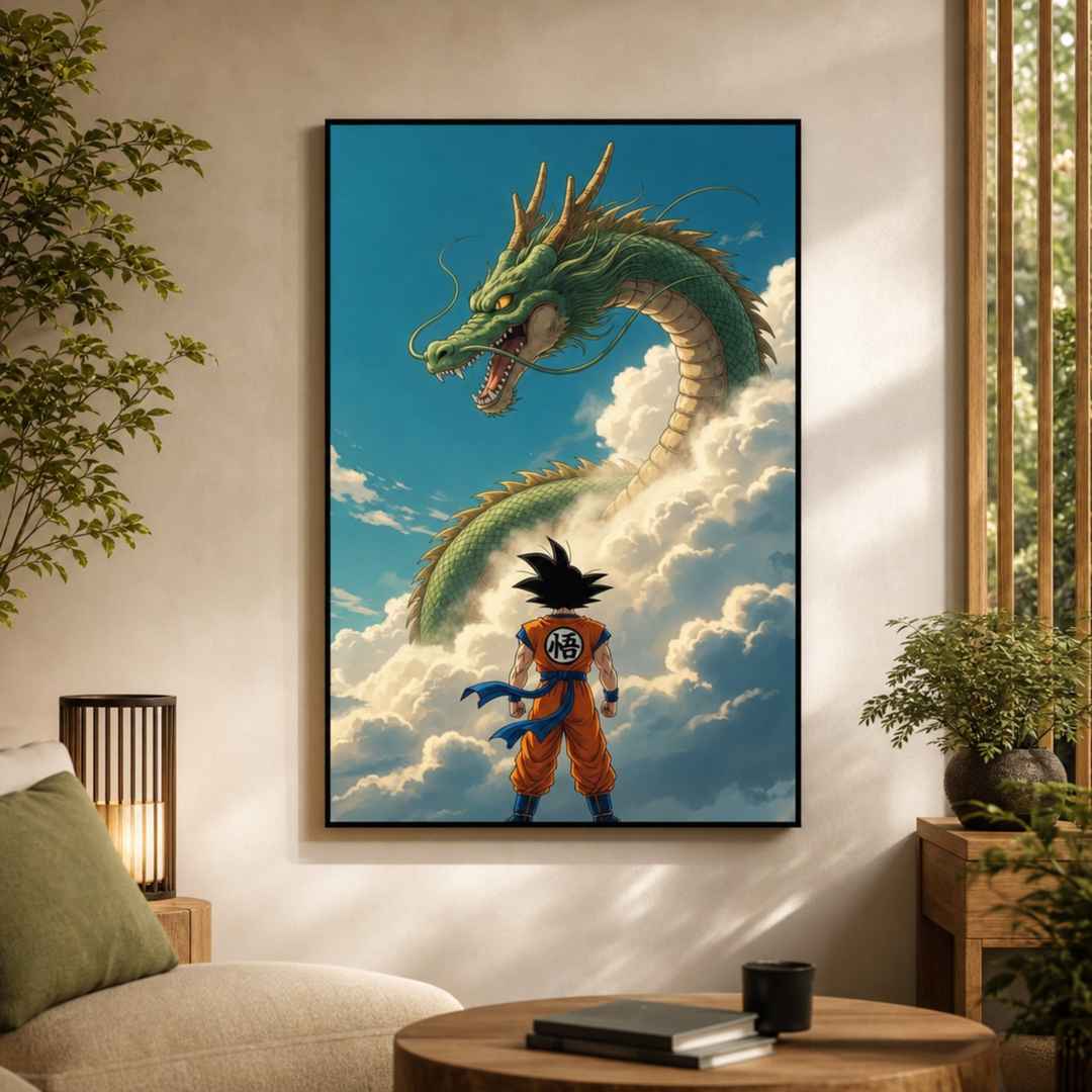 Toile Art Dragon Ball pour salon