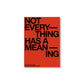 Tableau Graphique Moderne Typographie