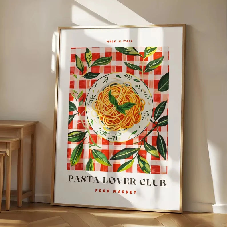 Tableau Spaghetti Méditerranéen