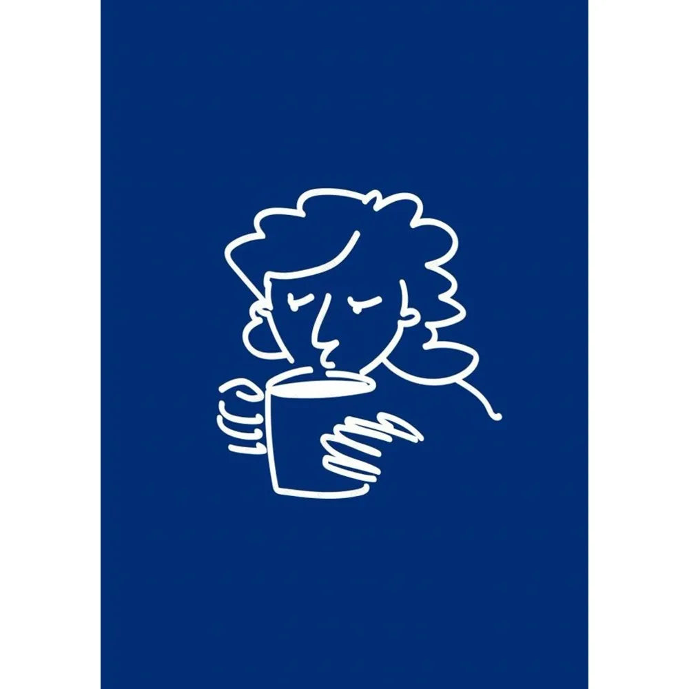 Tableau Rituel Café Minimaliste