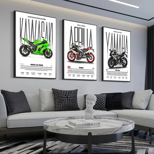 Tableau Moto Sportive