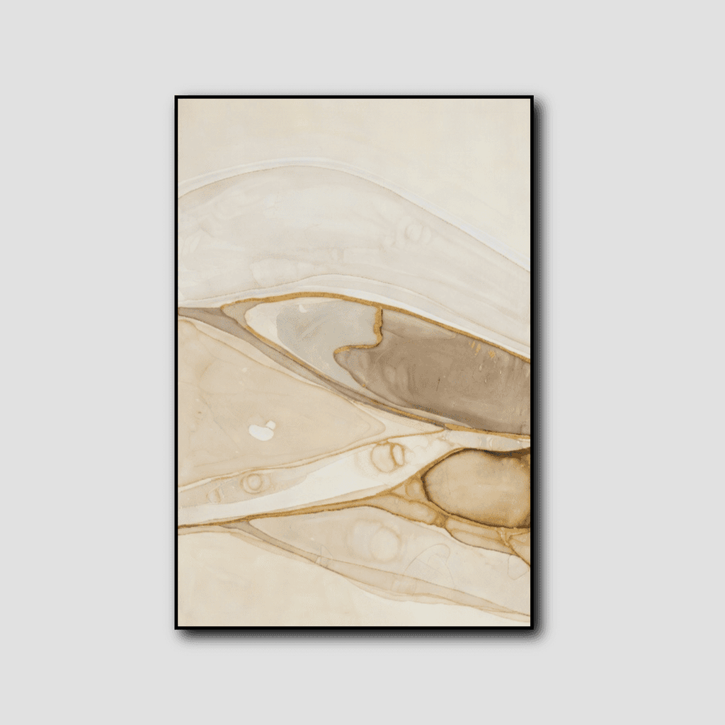 Tableau Beige et Marron