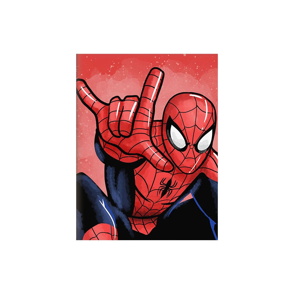 Tableau Pop Art Super-Héros Marvel