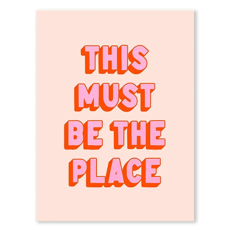 Tableau Minimaliste Coloré