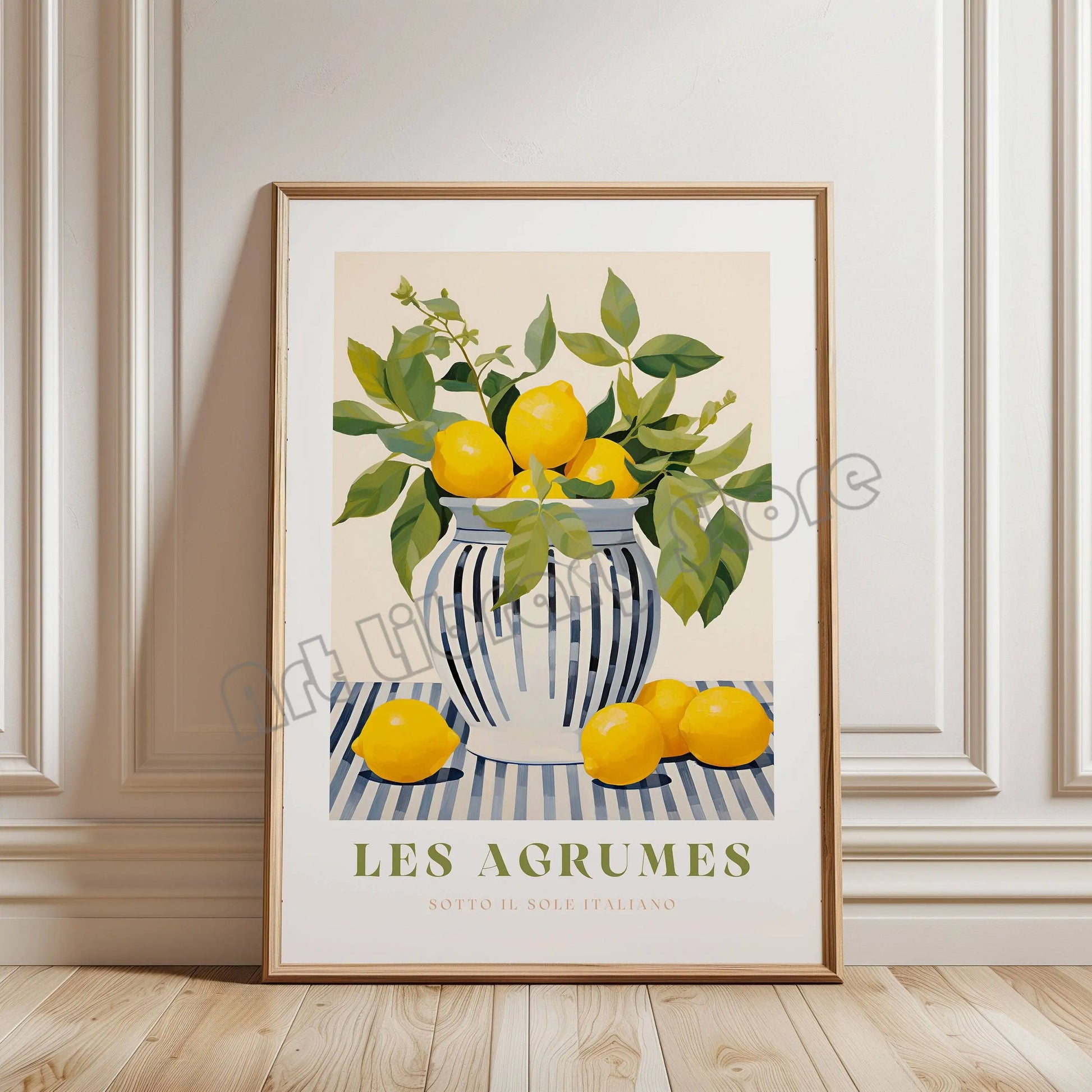 Tableau Nature Morte Citrons
