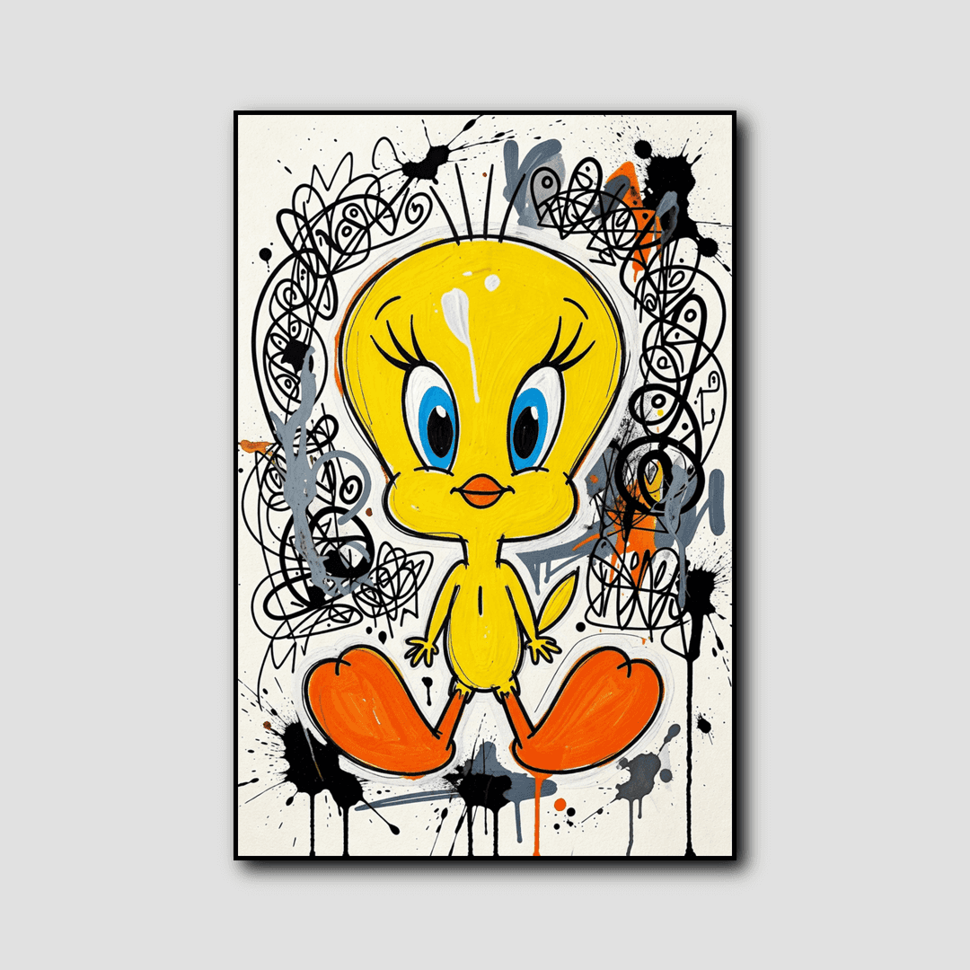 Tableau Titi Grosminet Dessin