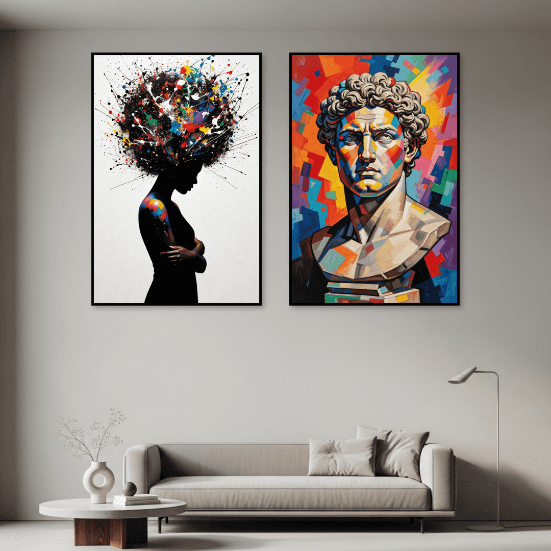 Tableau Pop Art Vertical