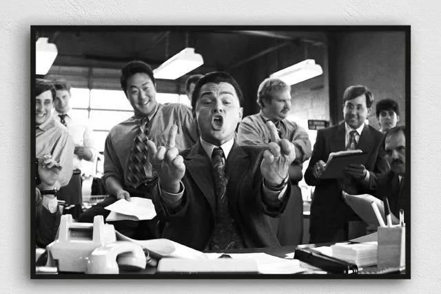 Tableau Loup de Wall Street